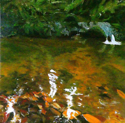 What is brewing - a Paintings Artwork by Belaubre Yves